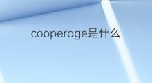cooperage是什么意思 cooperage的中文翻译、读音、例句