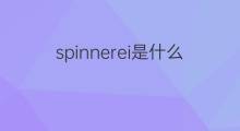 spinnerei是什么意思 spinnerei的中文翻译、读音、例句