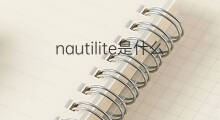 nautilite是什么意思 nautilite的中文翻译、读音、例句
