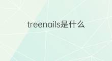 treenails是什么意思 treenails的中文翻译、读音、例句