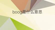 boog是什么意思 boog的中文翻译、读音、例句