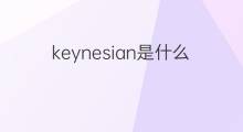 keynesian是什么意思 keynesian的中文翻译、读音、例句