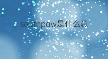 southpaw是什么意思 southpaw的中文翻译、读音、例句