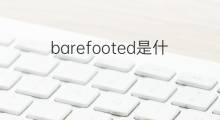barefooted是什么意思 barefooted的中文翻译、读音、例句