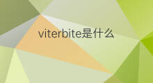 viterbite是什么意思 viterbite的中文翻译、读音、例句