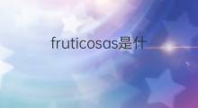 fruticosas是什么意思 fruticosas的中文翻译、读音、例句