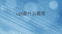 upl是什么意思 upl的中文翻译、读音、例句