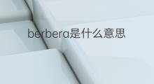 berbera是什么意思 berbera的翻译、读音、例句、中文解释