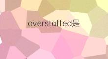 overstaffed是什么意思 overstaffed的翻译、读音、例句、中文解释