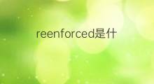 reenforced是什么意思 reenforced的翻译、读音、例句、中文解释
