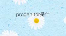 progenitor是什么意思 progenitor的翻译、读音、例句、中文解释
