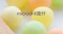 microdrill是什么意思 microdrill的翻译、读音、例句、中文解释