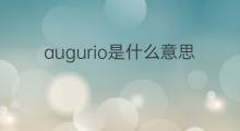 augurio是什么意思 augurio的翻译、读音、例句、中文解释
