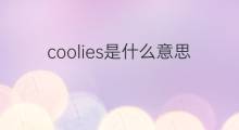coolies是什么意思 coolies的翻译、读音、例句、中文解释