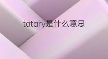 tatary是什么意思 tatary的翻译、读音、例句、中文解释