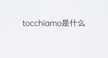 tocchiamo是什么意思 tocchiamo的中文翻译、读音、例句