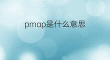 pmap是什么意思 pmap的中文翻译、读音、例句