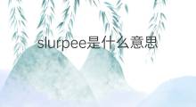 slurpee是什么意思 slurpee的中文翻译、读音、例句