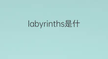 labyrinths是什么意思 labyrinths的中文翻译、读音、例句