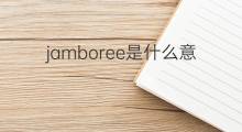 jamboree是什么意思 jamboree的中文翻译、读音、例句