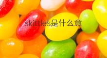skittles是什么意思 skittles的中文翻译、读音、例句