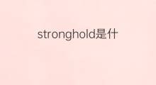 stronghold是什么意思 stronghold的中文翻译、读音、例句
