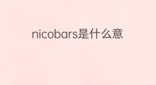 nicobars是什么意思 nicobars的中文翻译、读音、例句