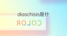 diaschisis是什么意思 diaschisis的中文翻译、读音、例句
