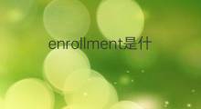 enrollment是什么意思 enrollment的中文翻译、读音、例句