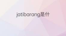 jatibarang是什么意思 jatibarang的中文翻译、读音、例句