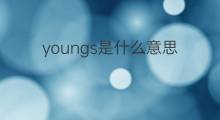 youngs是什么意思 youngs的中文翻译、读音、例句