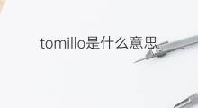 tomillo是什么意思 tomillo的中文翻译、读音、例句