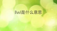 llwl是什么意思 llwl的翻译、读音、例句、中文解释