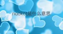 naokot是什么意思 naokot的翻译、读音、例句、中文解释