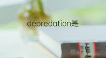 depredation是什么意思 depredation的中文翻译、读音、例句