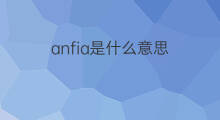 anfia是什么意思 anfia的中文翻译、读音、例句