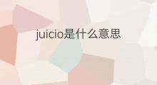 juicio是什么意思 juicio的中文翻译、读音、例句