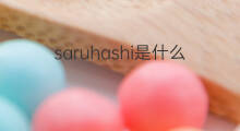 saruhashi是什么意思 saruhashi的中文翻译、读音、例句