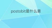 postobit是什么意思 postobit的中文翻译、读音、例句