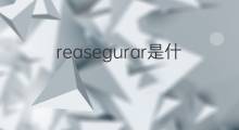 reasegurar是什么意思 reasegurar的中文翻译、读音、例句