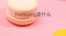 frenzying是什么意思 frenzying的翻译、读音、例句、中文解释