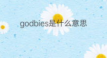godbies是什么意思 godbies的中文翻译、读音、例句