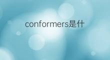 conformers是什么意思 conformers的中文翻译、读音、例句