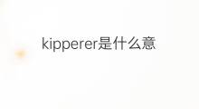kipperer是什么意思 kipperer的中文翻译、读音、例句