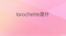 larochette是什么意思 larochette的中文翻译、读音、例句