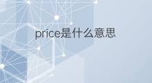 price是什么意思 price的中文翻译、读音、例句