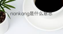 nankang是什么意思 nankang的中文翻译、读音、例句
