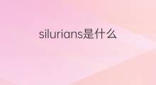 silurians是什么意思 silurians的中文翻译、读音、例句