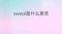 sweal是什么意思 sweal的中文翻译、读音、例句