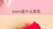 laem是什么意思 laem的中文翻译、读音、例句